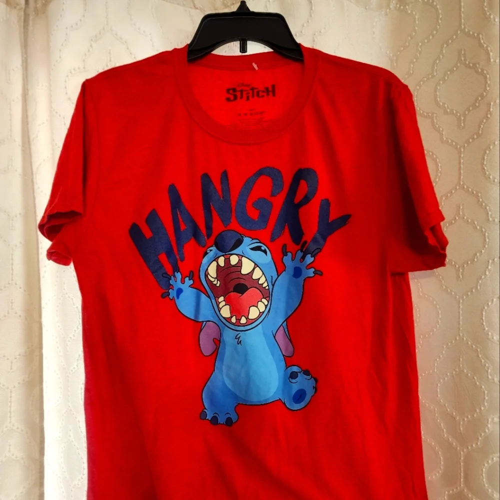 Disney Stitch, Medium red t-shirt - Picture 2 of 3